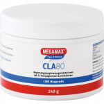 CLA 80% Megamax 1 g konjug.Linolsure Kapseln 180 St
