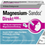 MAGNESIUM SANDOZ Direkt 400 mg Sticks 18 St