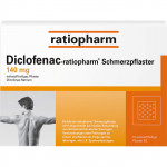 DICLOFENAC-ratiopharm Schmerzpflaster 10 St