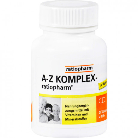 A-Z Komplex-ratiopharm Tabletten 30 St