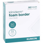 KLINIDERM foam Border 7,5x7,5 cm steril 10 St