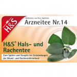 H&S Hals- und Rachentee Filterbeutel 20X2.5 g